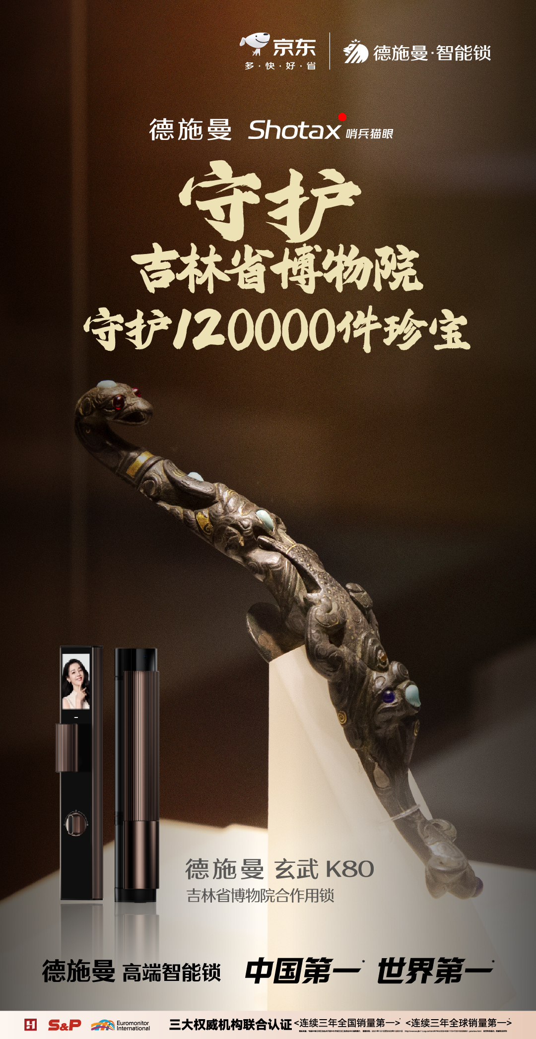 德施曼智能锁携手吉林省博物院，科技守护历史珍宝