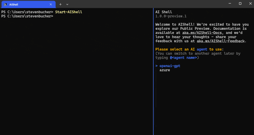 AIShell公测版本发布：增强命令行AI交互与PowerShell集成