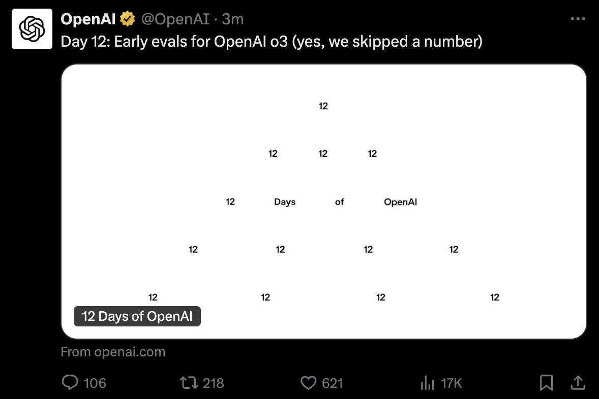 OpenAI正式发布o3，成为首个突破 ARC-AGI 基准的 AI 模型-1