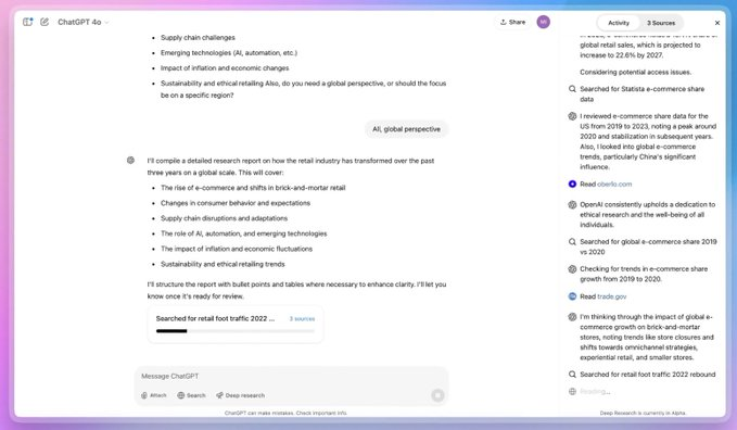 OpenAI 推出 DeepResearch ，一款用于深度研究的智能体-1
